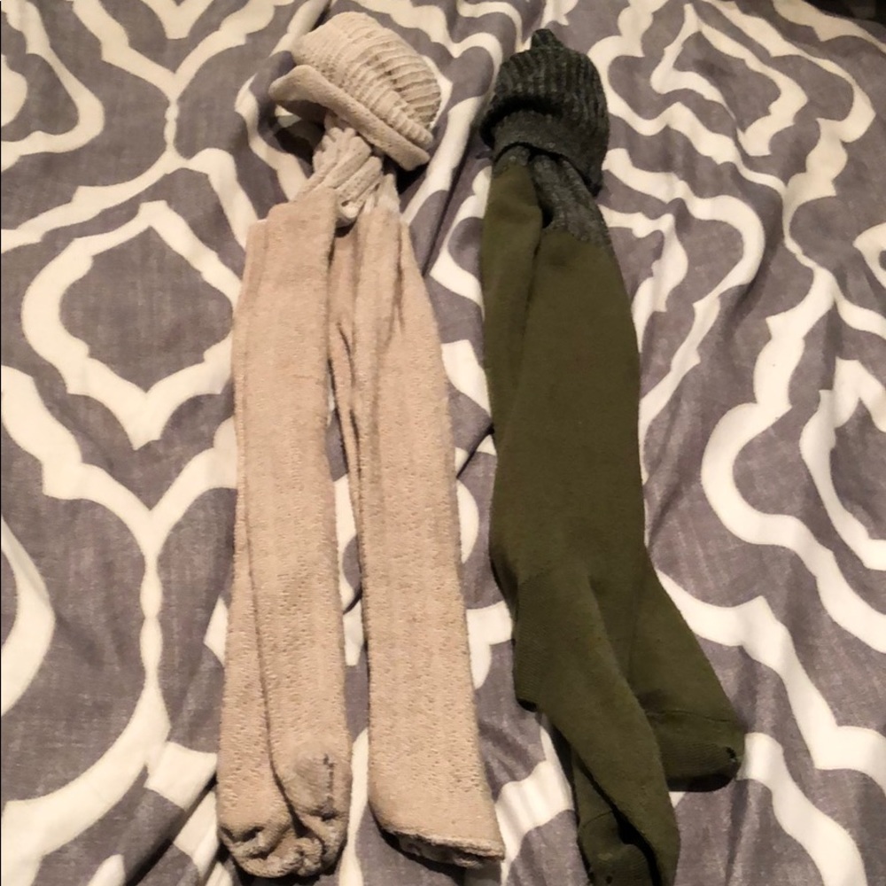 Thigh high socks